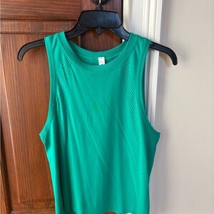 Lululemon Green Sleeveless Women's Top